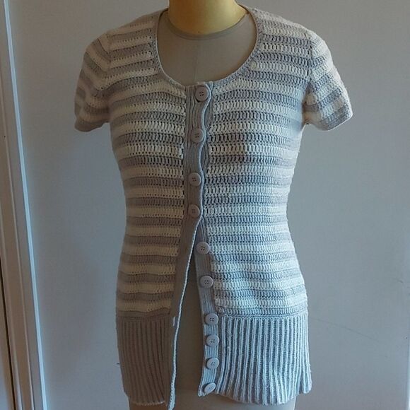 Vintage Kimchi & Blue striped sweater - Sz. L - Picture 1 of 3